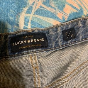 Lucky Distressed Boyfriend Denim Shorts